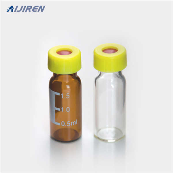 brown glass HPLC sample vials 12x32mm